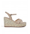 WEDGE SANDAL WITH STRAPS