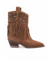 FRINGED ANKLE BOOTS