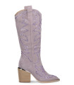 GLITTER BOOT WITH HEEL