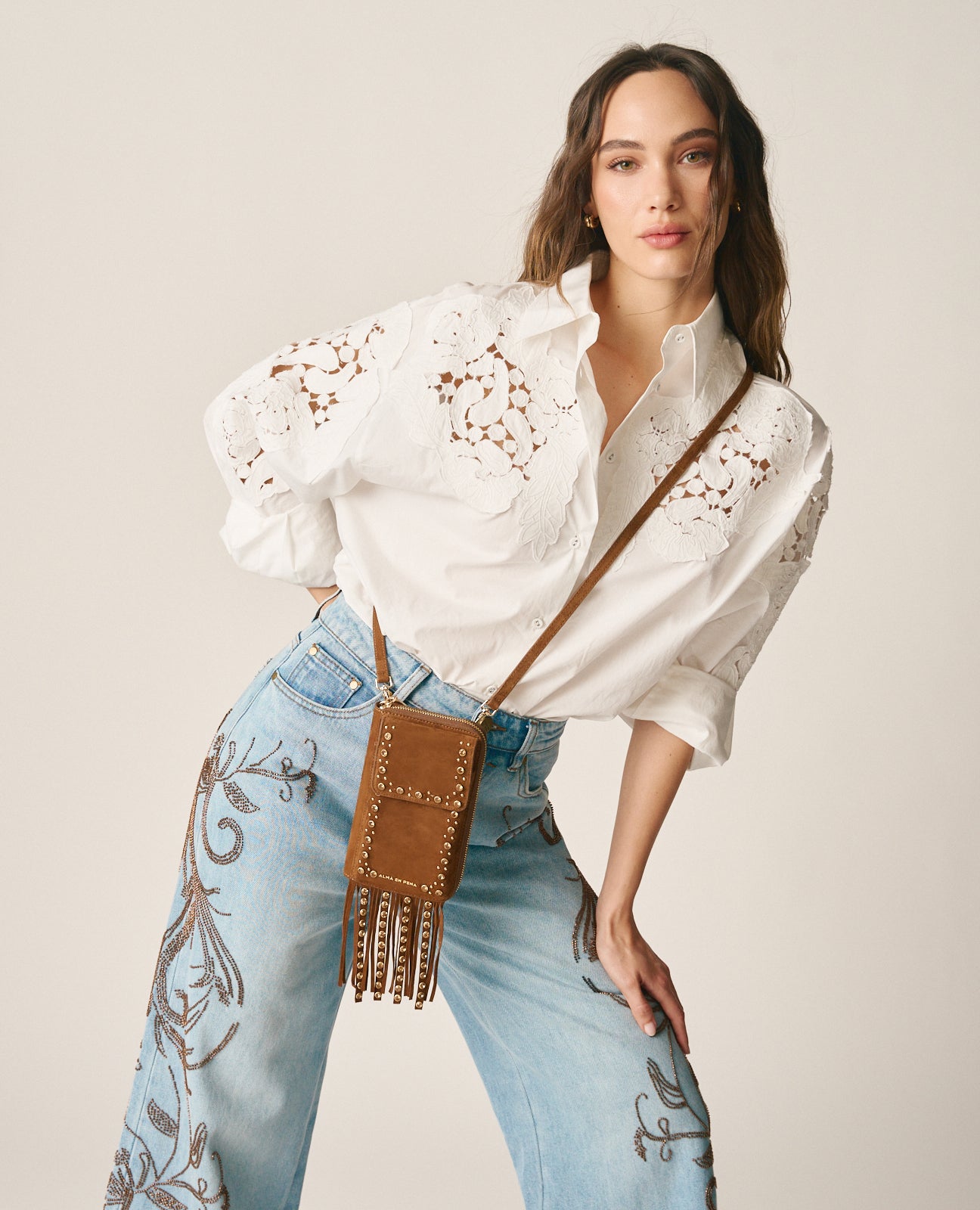 BOLSO CARTERA PEDRERÍA