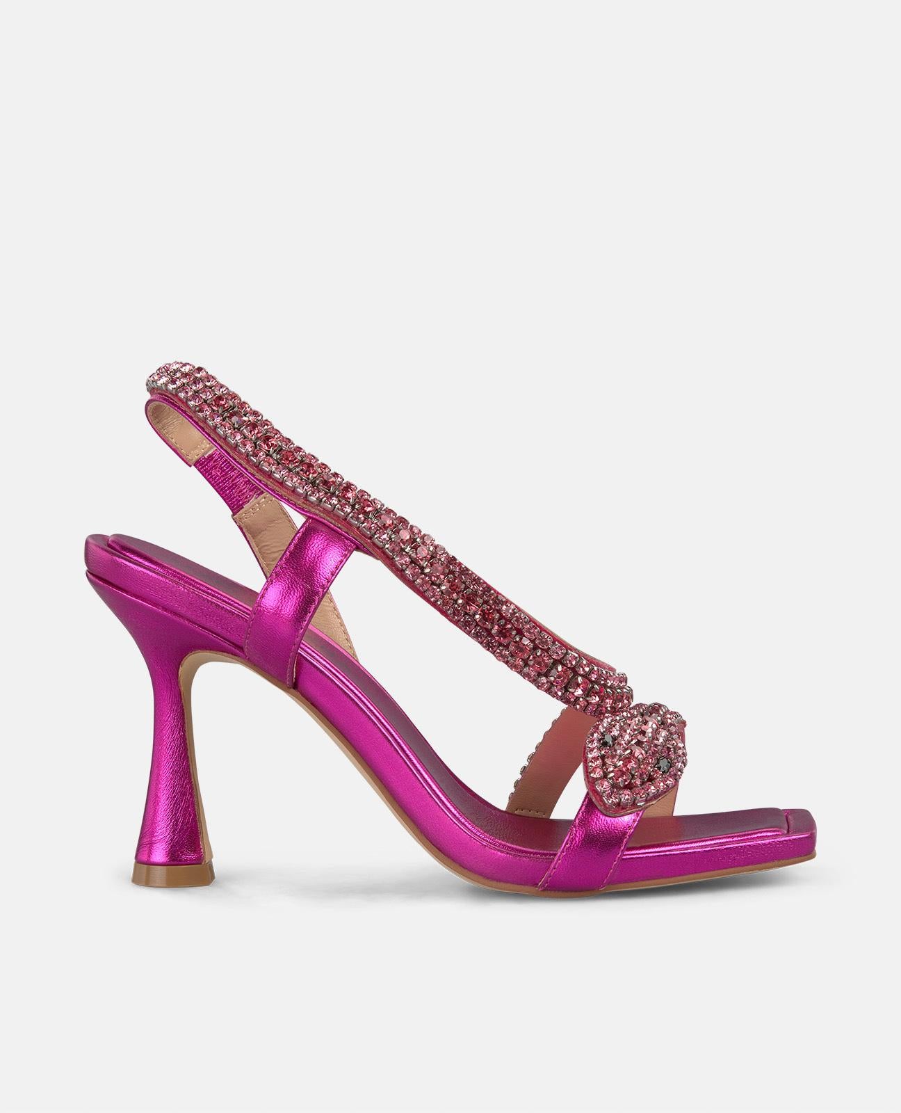 Alma en pena SANDALIA SERPIENTE TACÓN CIRCULAR Envío gratis Calzado