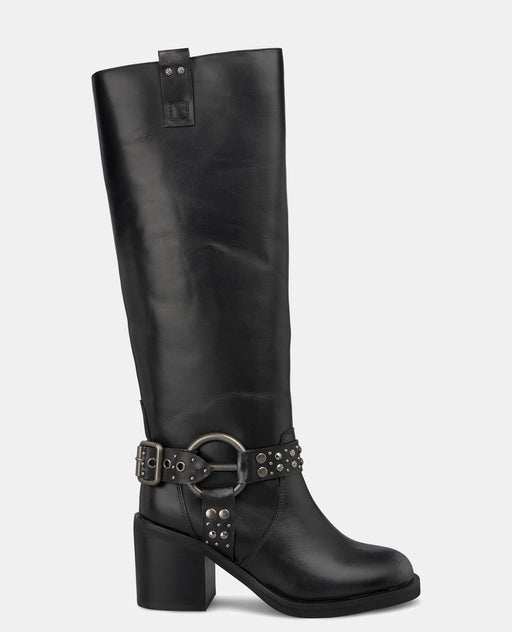 METALLIC-KREISABSATZ-STIEFEL