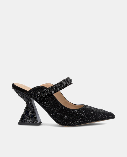 RHINESTONE-COVERED PUMPS