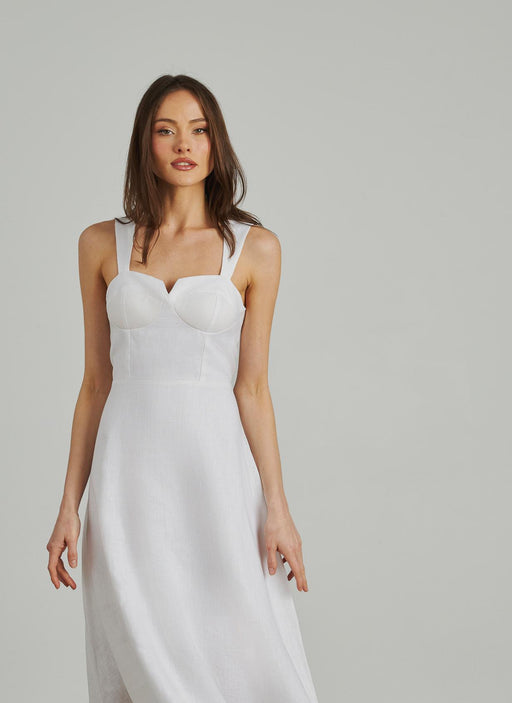 VESTIDO TIRANTES CON FLORES