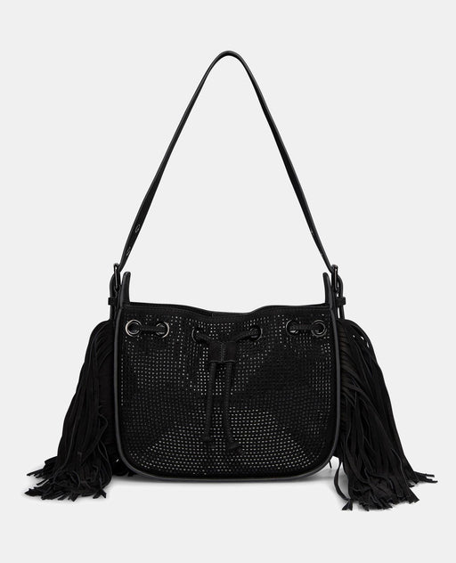 FRINGED SHOULDER BAG