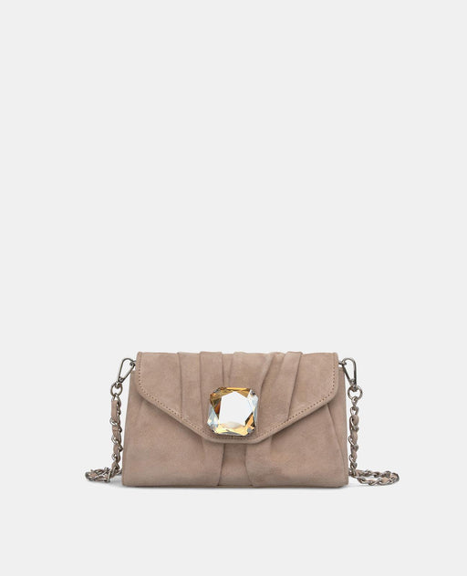 FLAP BAG WITH JEWEL