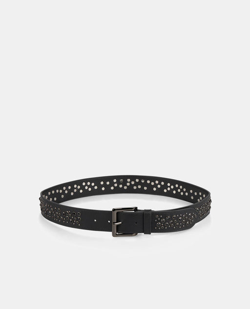 CEINTURE EN CUIR PERLÉE