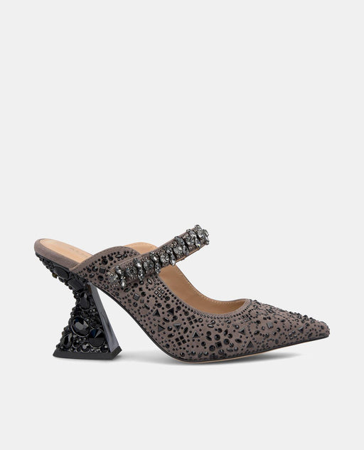 MIT STRASS BESETZTE PUMPS