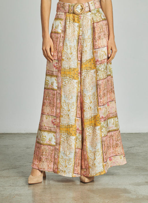 PANTALÓN RECTO ESTAMPADO