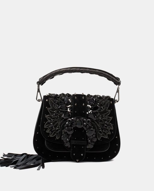 STUDDED SHOULDER BAG