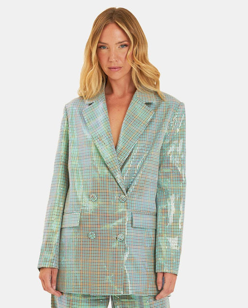 JACKET COVERED WITH SEQUINS