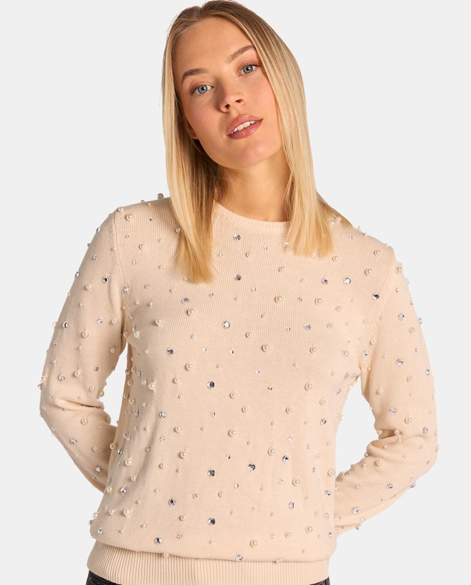 PULL AVEC PERLES