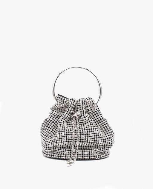 RHINESTONE BOWLER BAG