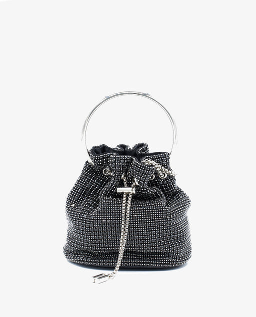 RHINESTONE BOWLER BAG