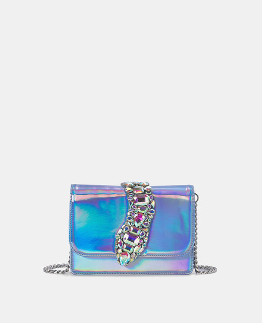 SNAKE FLAP SHOULDER BAG