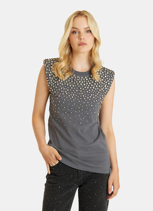 CAMISETA CUELLO PEDRERÍA