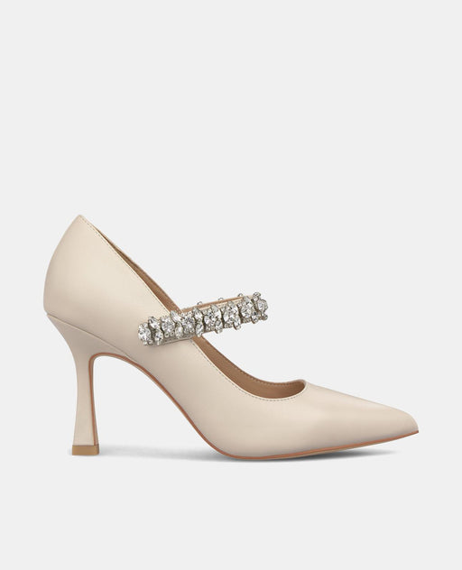 SCARPA CON TACCO ALTO E STRASS