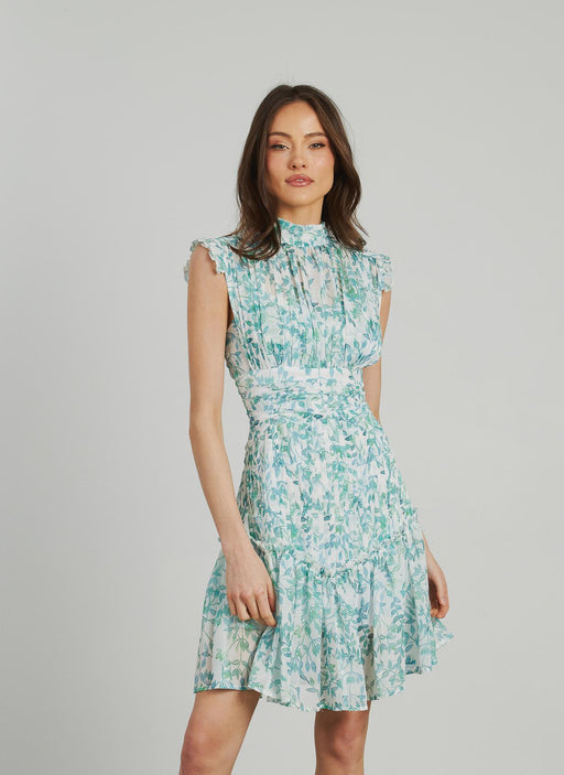 VESTIDO FRUNCIDO ESTAMPADO