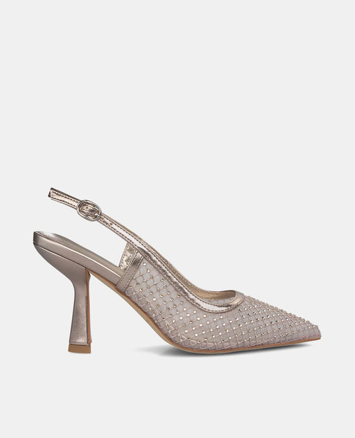 MESH HEELED SHOE