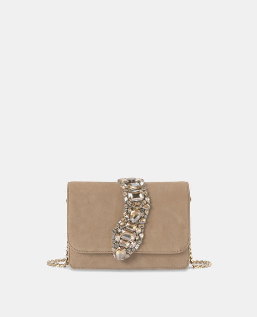 SNAKE FLAP SHOULDER BAG