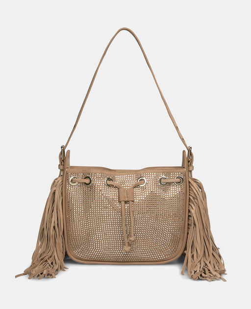 FRINGED SHOULDER BAG