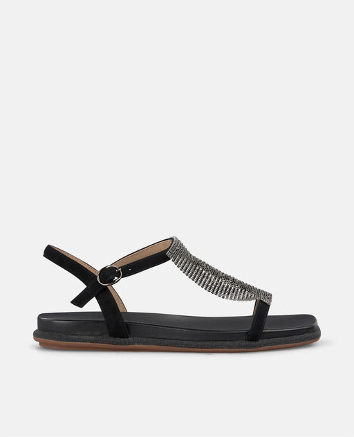 STRASS STRAP SANDAL