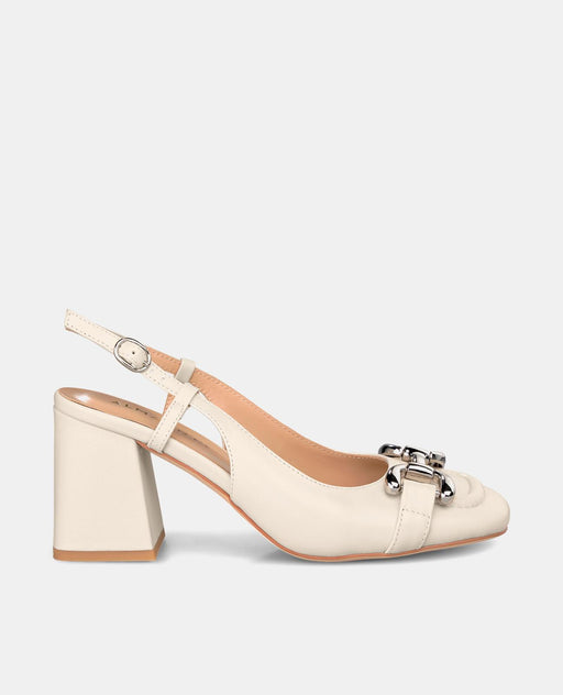 SQUARE HEEL BUCKLE SHOE