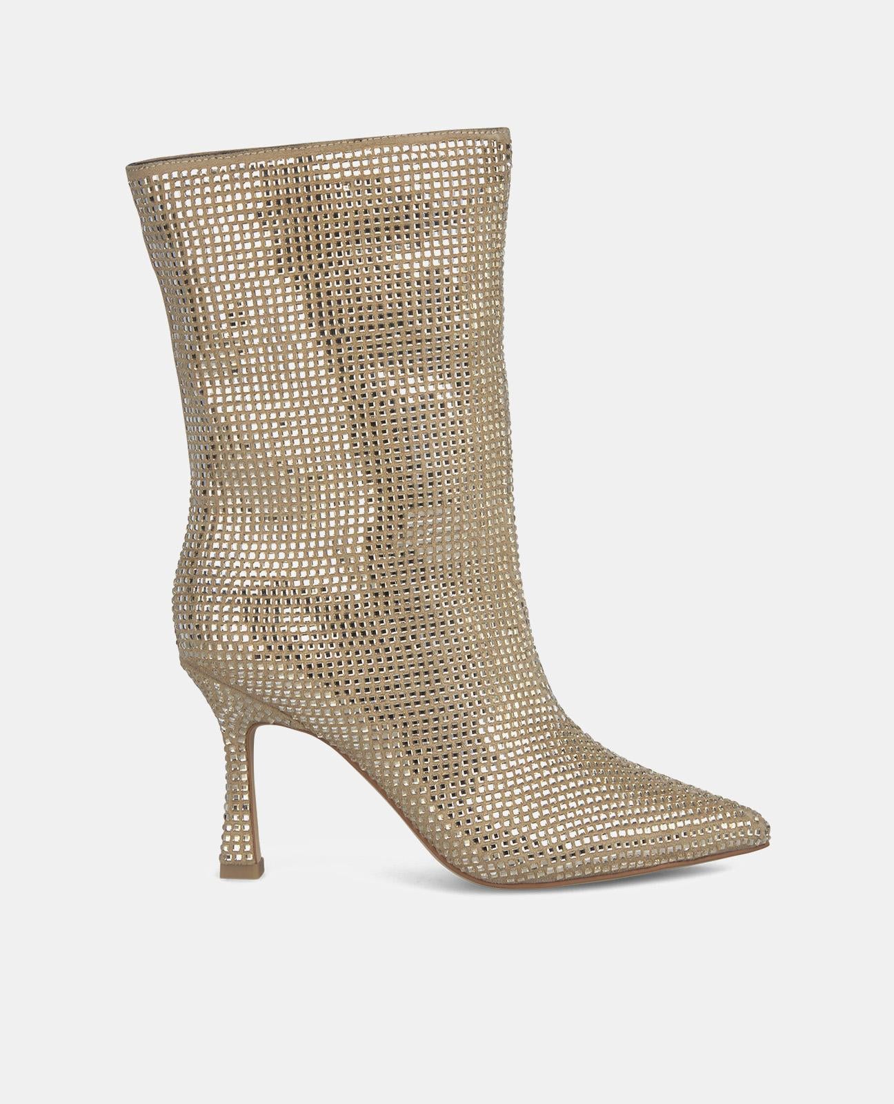 ANKLE BOOT SHARP TOE GLITTER