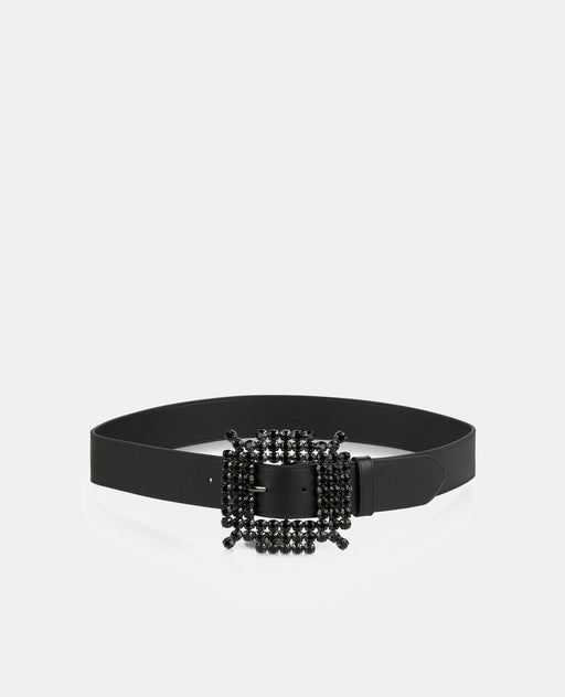 CEINTURE À BOUCLE EN STRASS