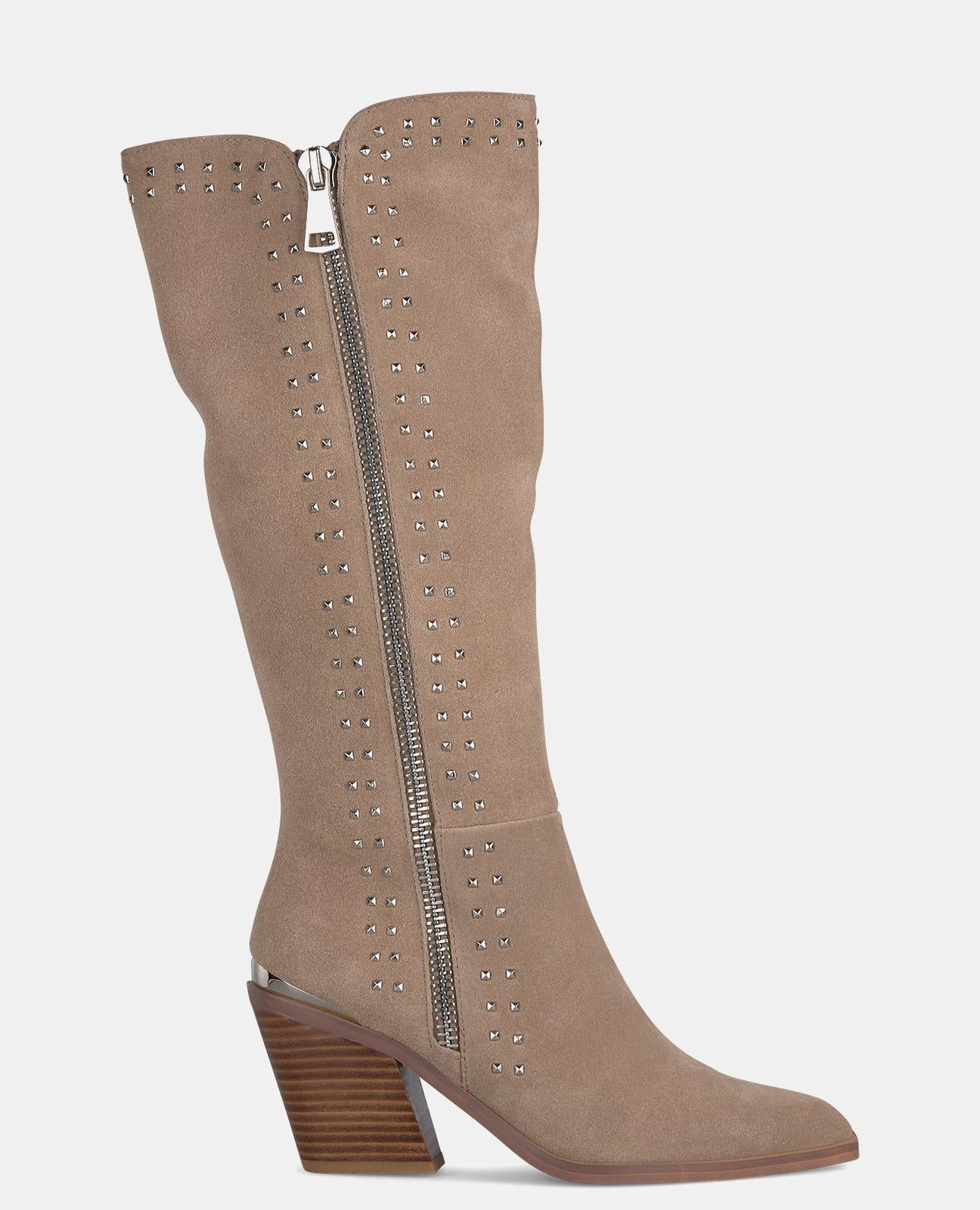 ZIPPER HEEL BOOT