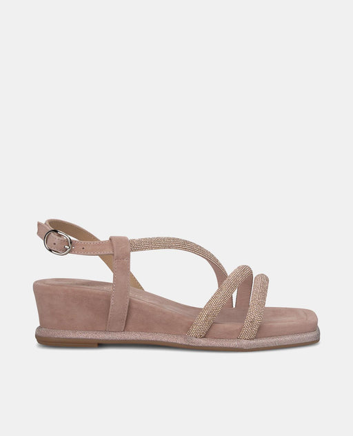 MID WEDGE WITH STRAPS