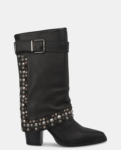 STUDDED GAITER BOOT