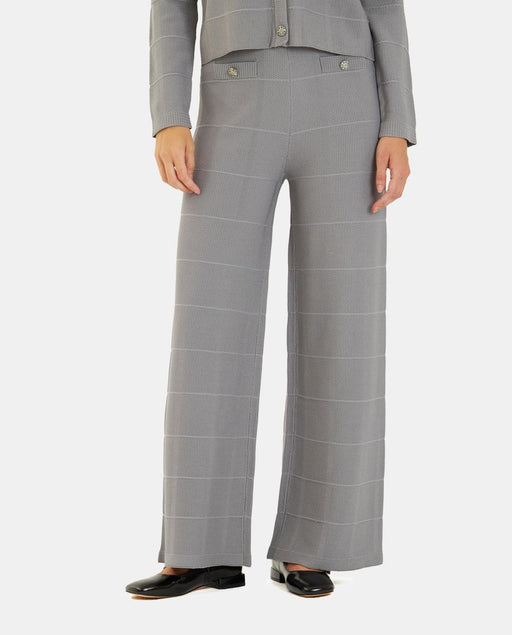 CHECKERED STRAIGHT PANTS