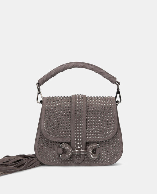 BOLSO MANO CUBIERTO DE BRILLOS