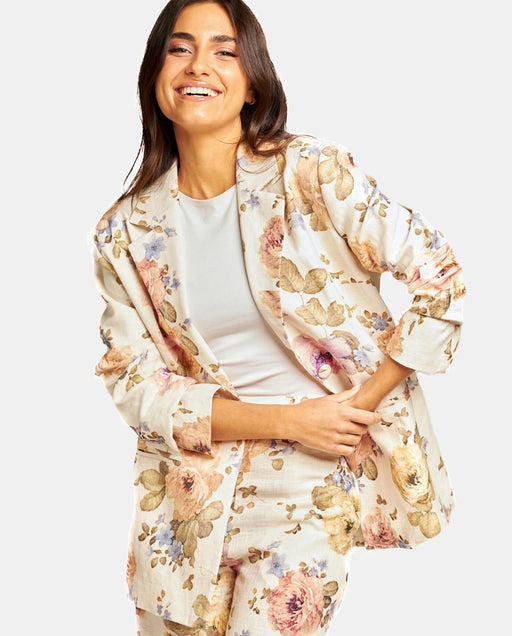 PRINTED BLAZER