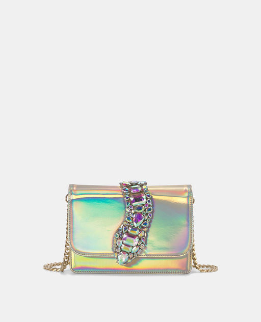 SNAKE FLAP SHOULDER BAG