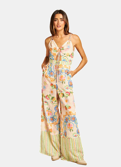 LONG PRINTED JUMPSUIT