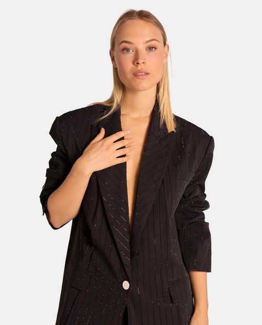 BLAZER GESSATO GLITTERATO