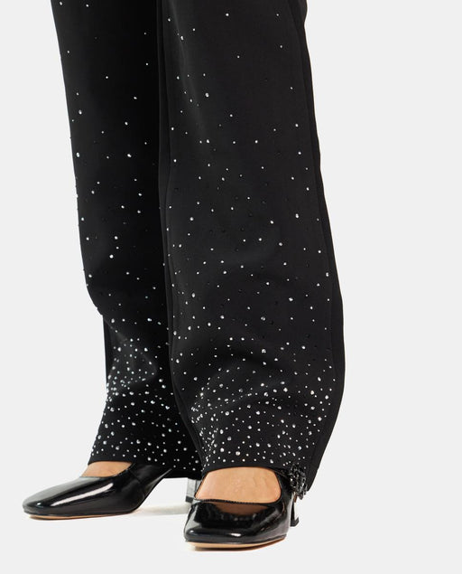 PANTALON DE COSTUME AVEC STRASS