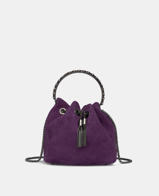 BOWLER BAG WITH PENDANT DETAIL