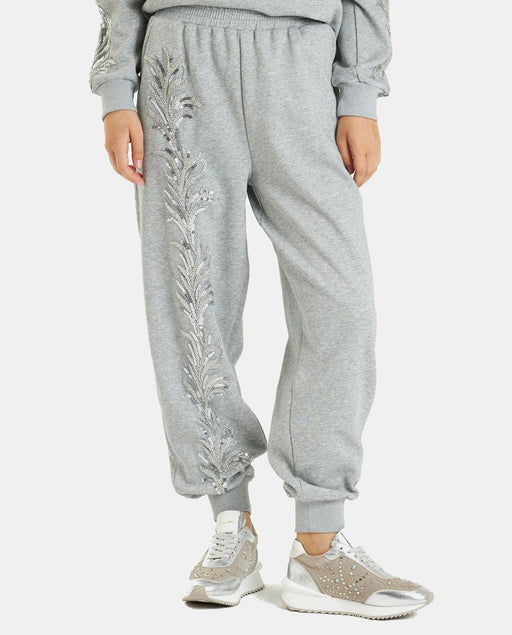 SEQUINED JOGGER PANTS