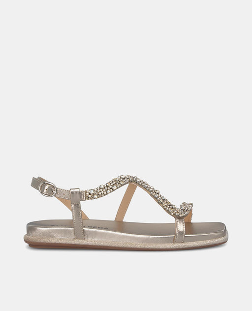 SANDAL WITH SHINY STRAP