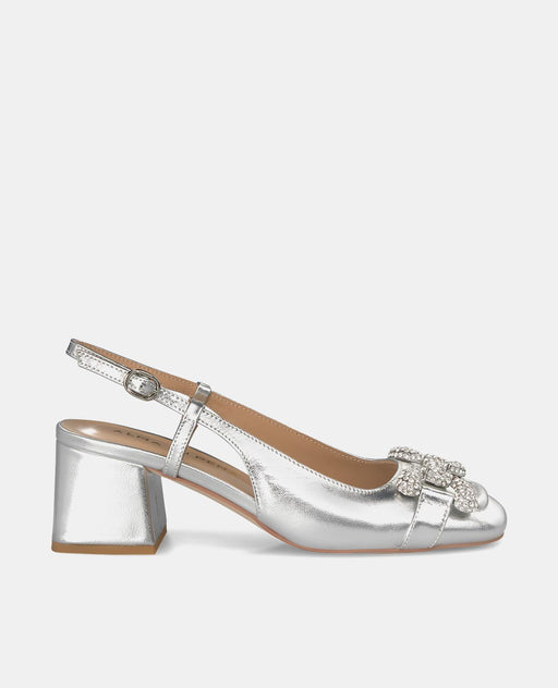 SQUARE HEEL BUCKLE SHOE