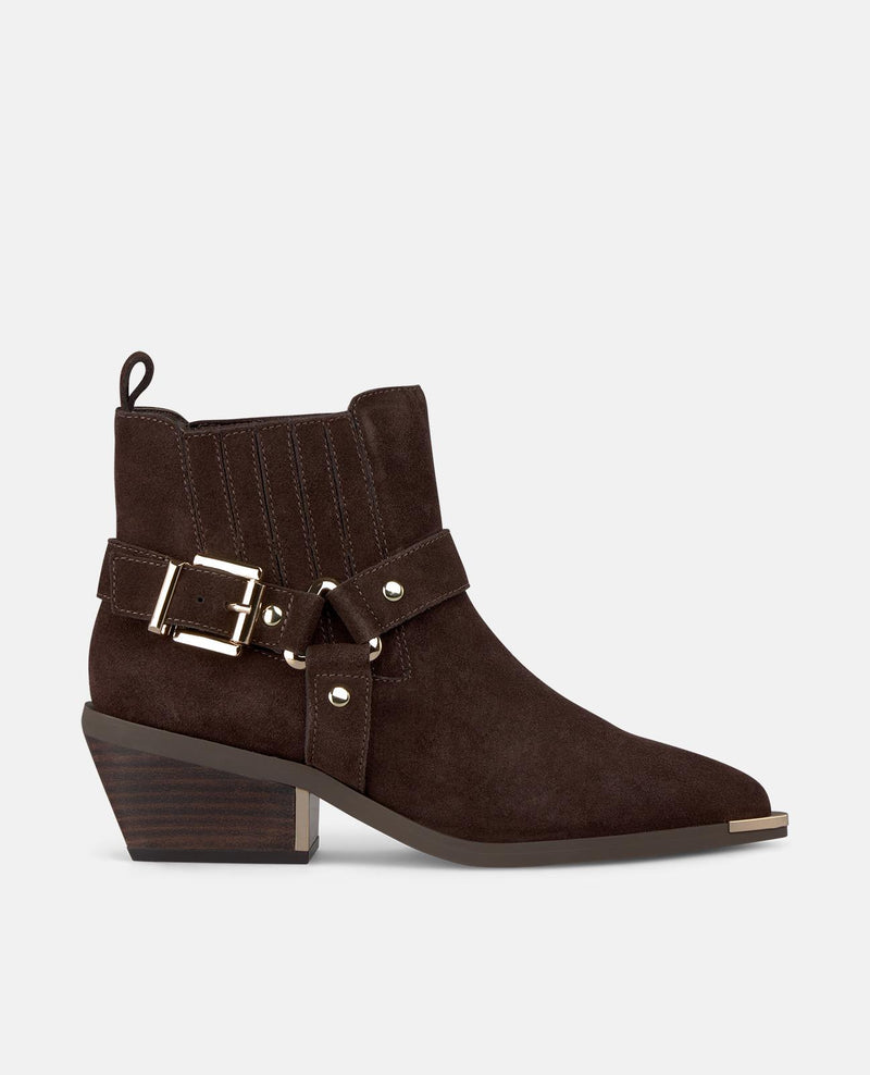 BOTÍN CON HEBILLA PLANO