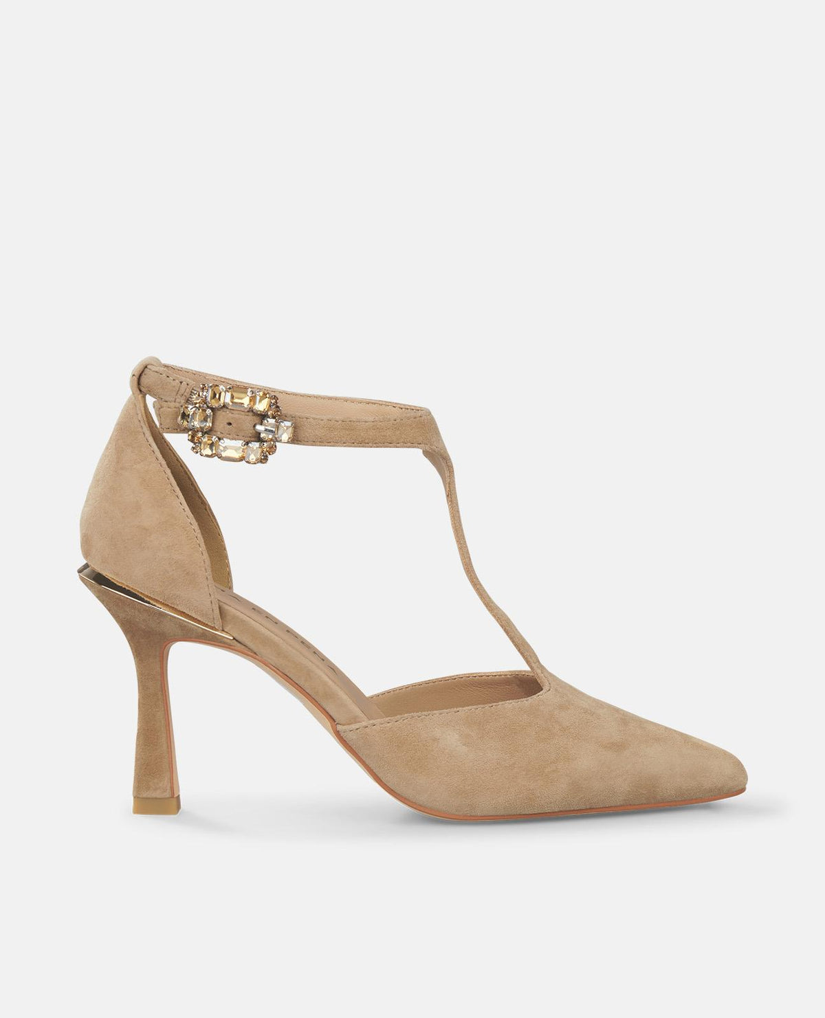 JEWEL BUCKLE SHOE SHARP BUCKLE