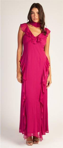 VESTIDO COM VOLANTES