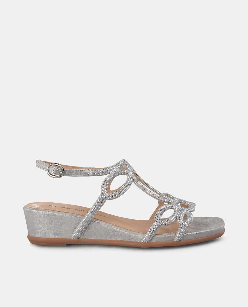 SANDALIA TIRAS CIRCULARES