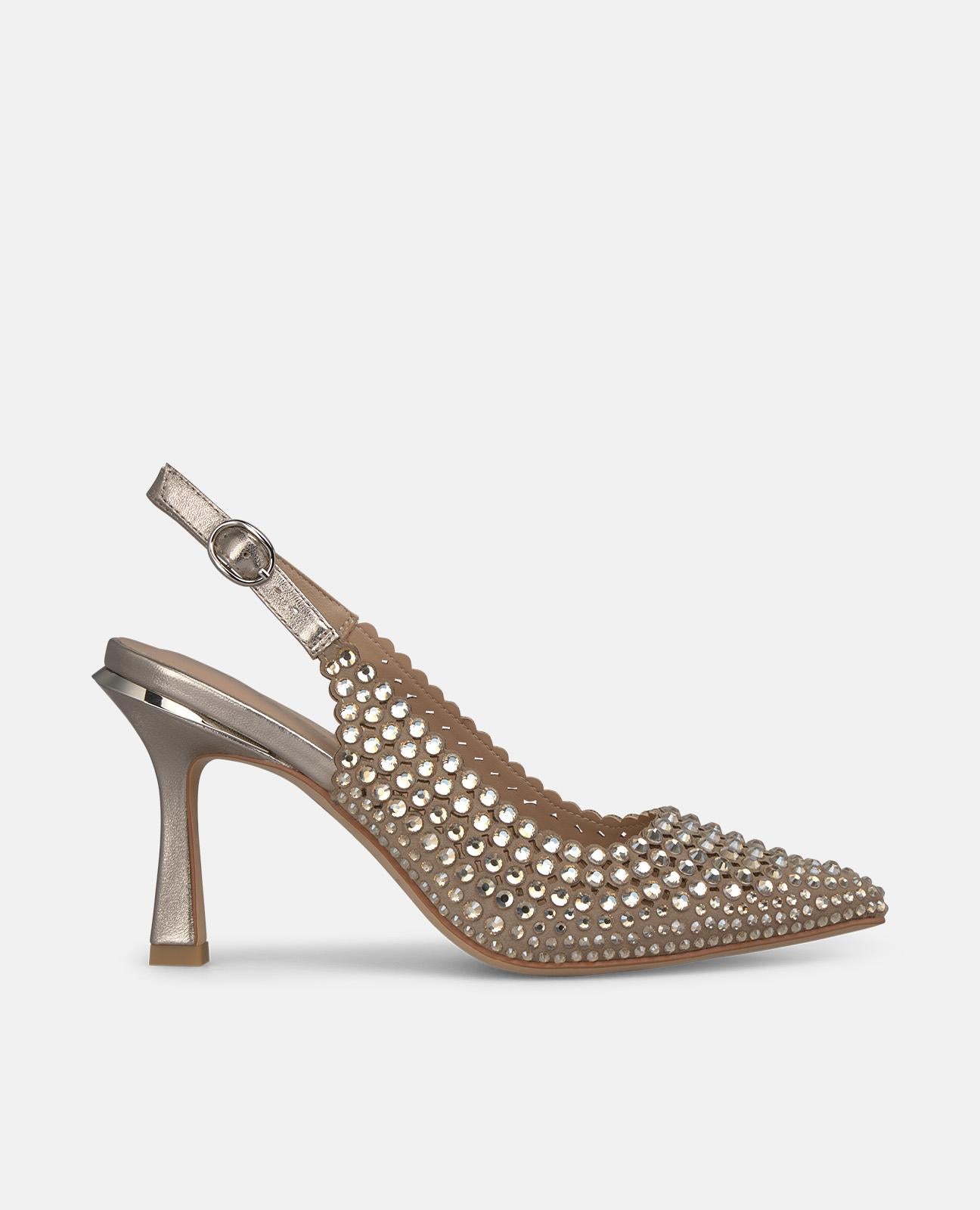 ZAPATO SALÓN CON DETALLES PEDRERÍA