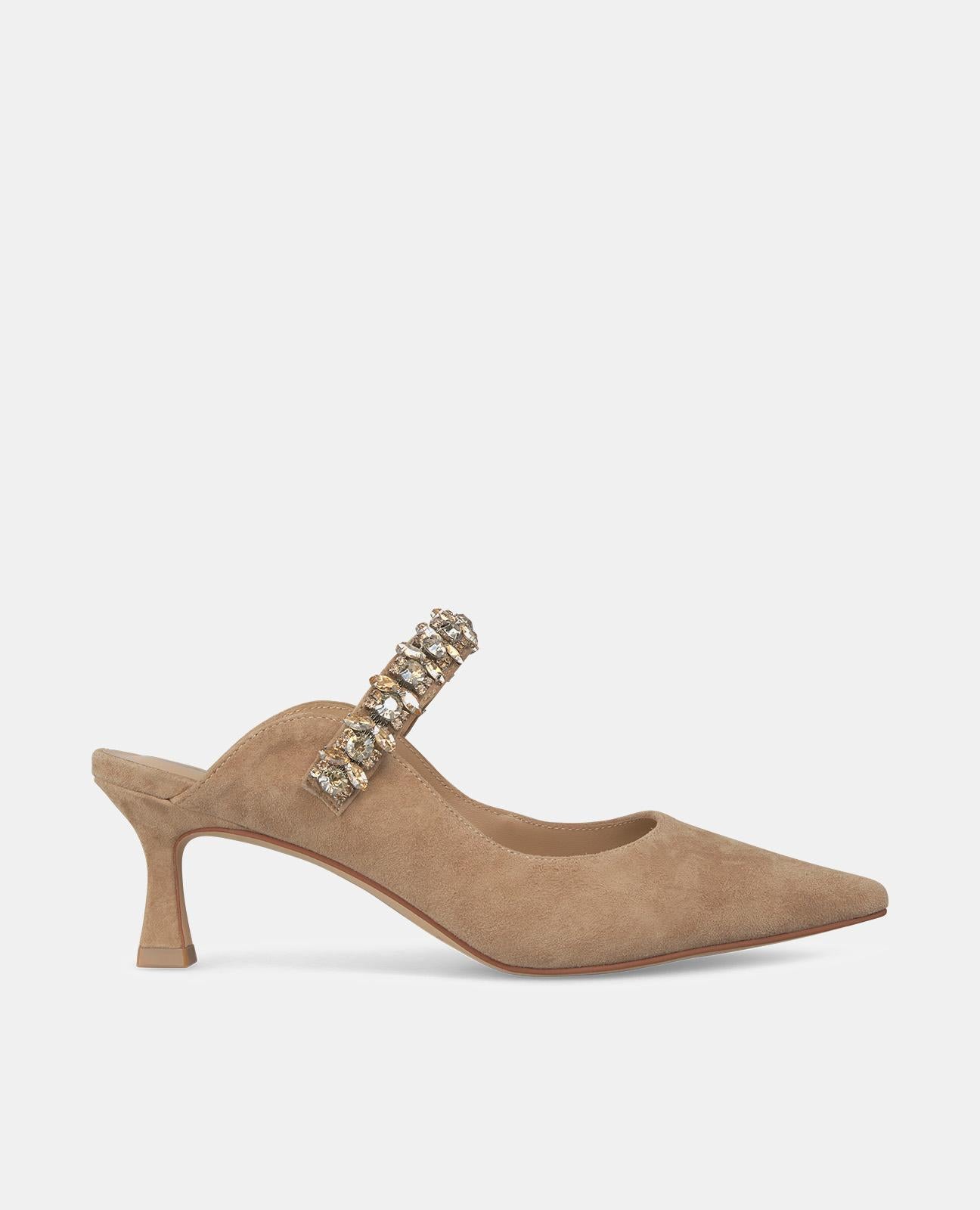 MEDIUM HEEL MULE