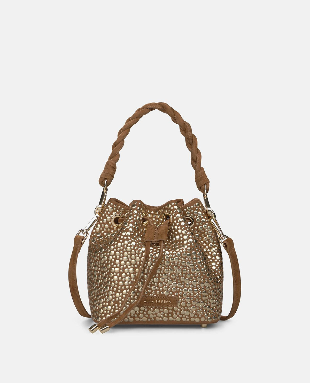 METALLIC STUDS CANDY BAG